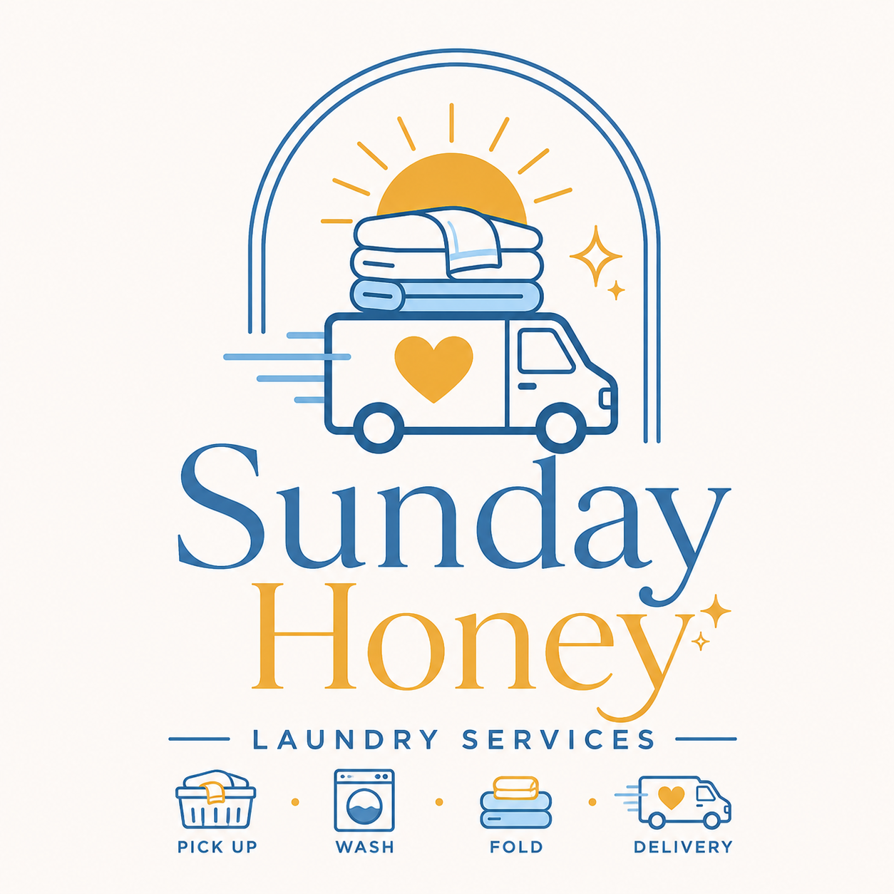 Sunday Honey Laundry Service logo